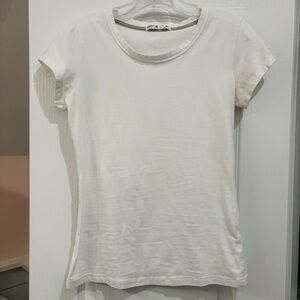 Femme by Tresics Classic White Short Sleeve Tee